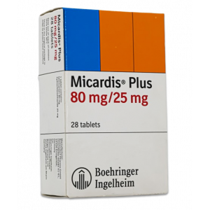 MICARDIS PLUS 80 / 25 MG ( TELMISARTAN / HYDROCHLOROTHIAZIDE ) 28 TABLETS